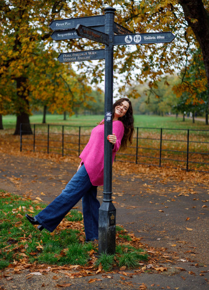 BCALESSIA  KNIT JUMPER Rosa