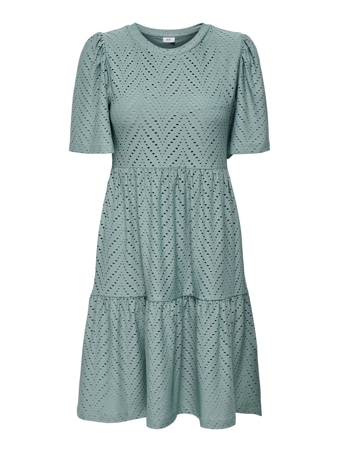 JDYCARLA CATHINKA S/S DRESS JRS NOOS Grønn