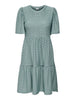 JDYCARLA CATHINKA S/S DRESS JRS NOOS Grønn