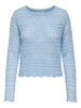 JDYSUN LAY L/S BOATNECK PULLOV. KNT NOOS Mellomblå