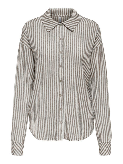 ONLLOTTIE L/S SHIRT JRS Hvit