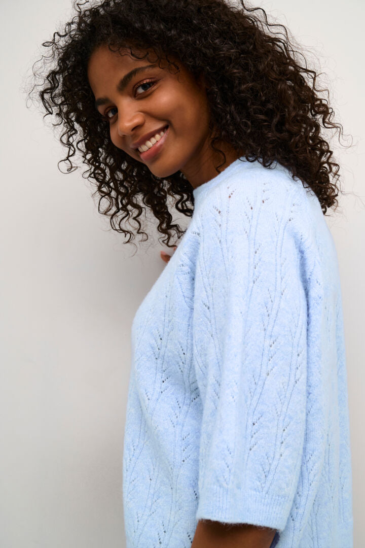 KATELLA PULLOVER Lyseblå