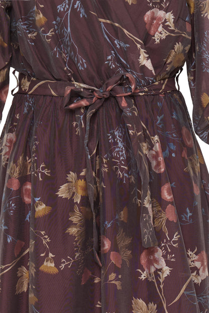 Sbleyia Short Dress Cabernet