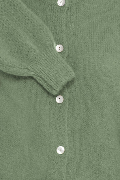 Sbgulvig Knit Cardigan Comfrey