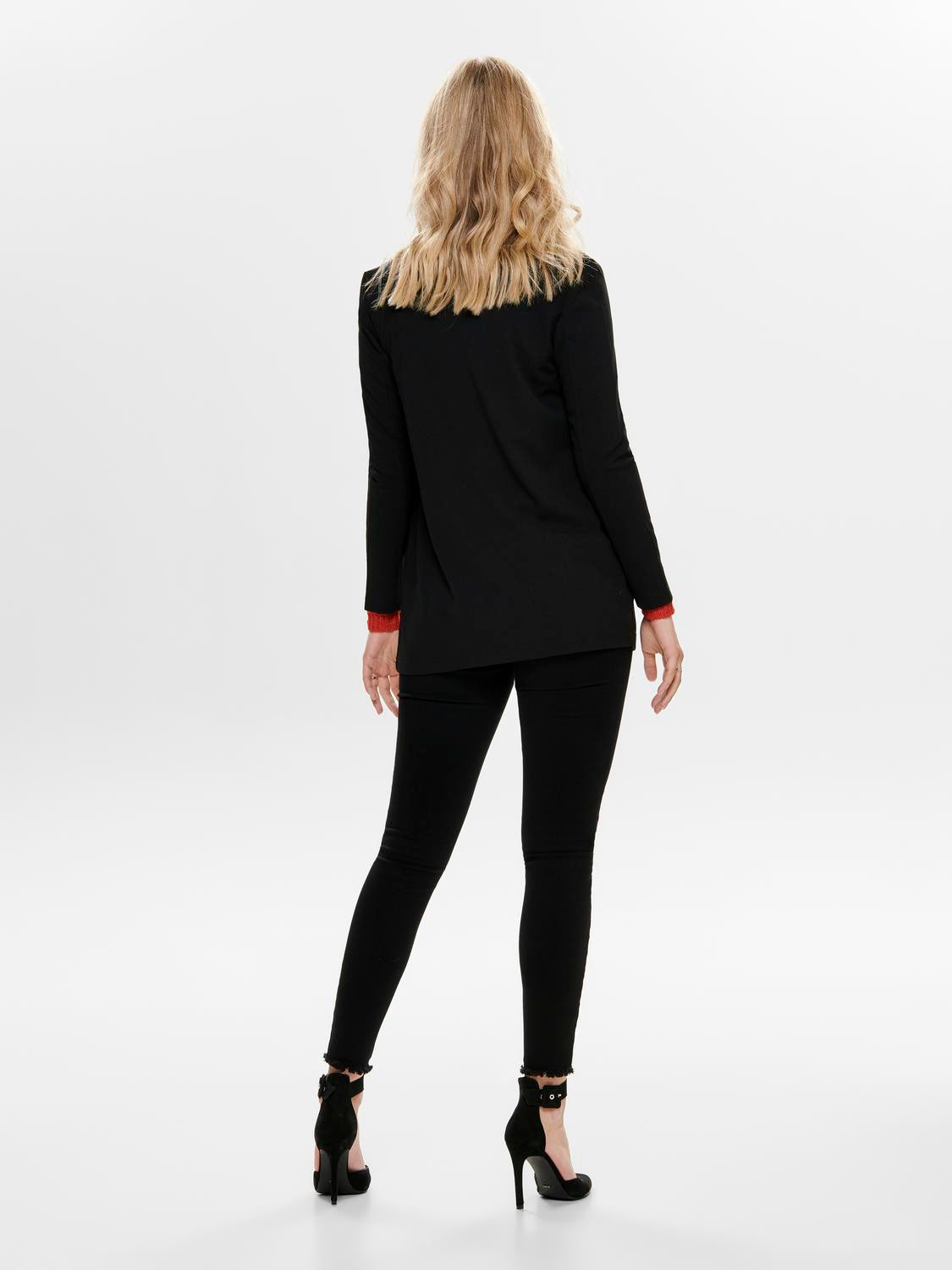 JDYGEGGO LIFE L/S BLAZER JRS NOOS Sort