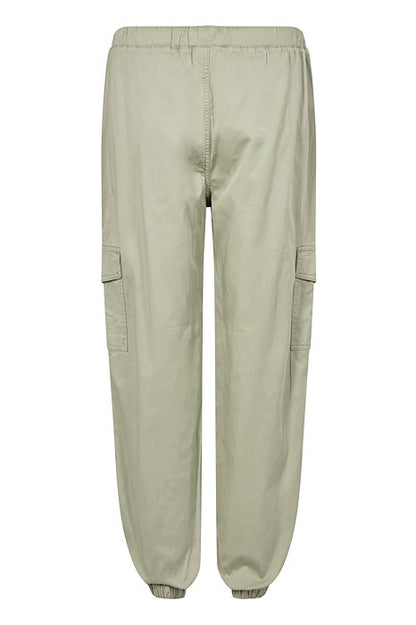 CROTILIE PANT Lys Grønn