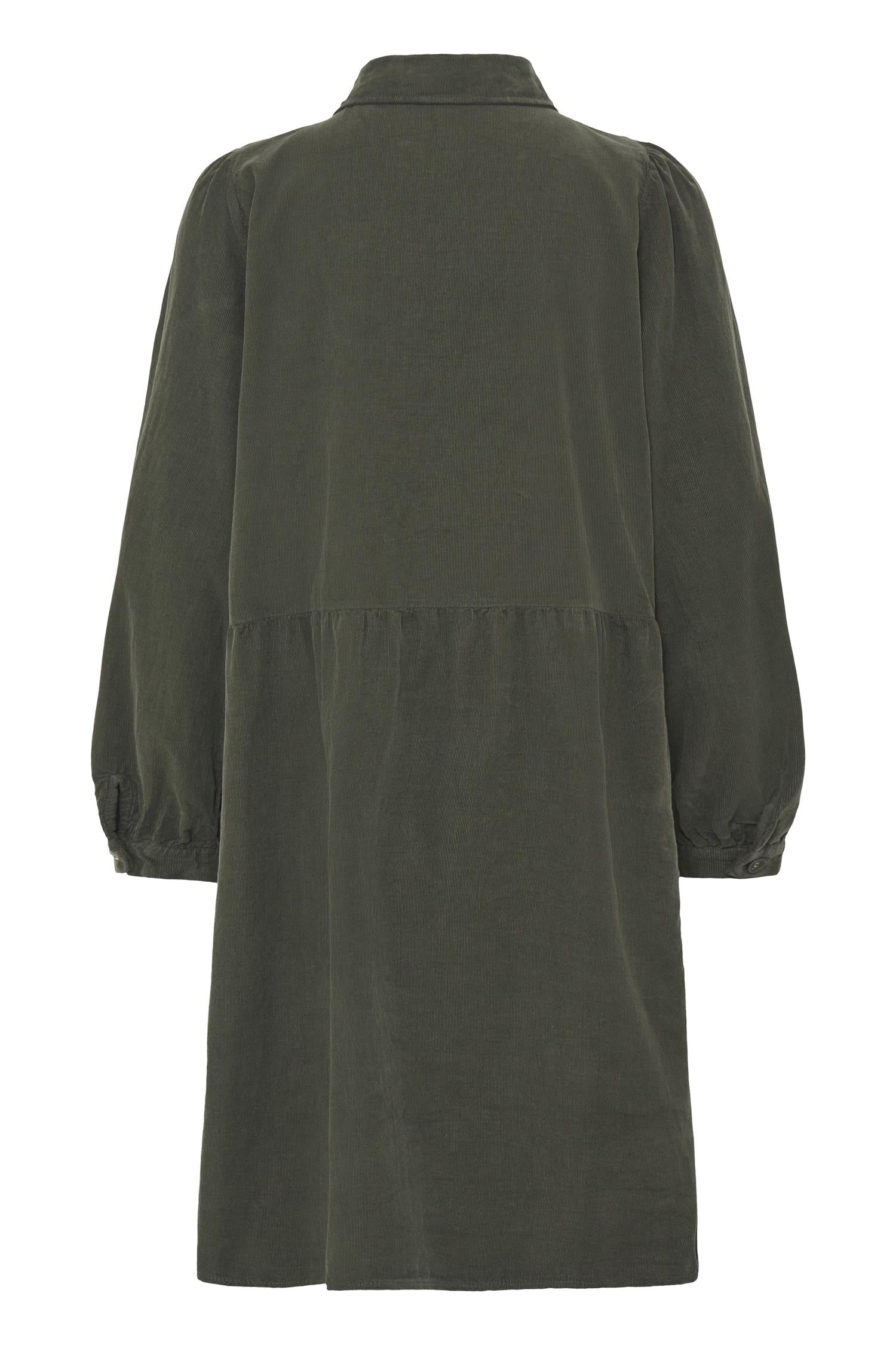 Sbladycord Dress Dusty Olive