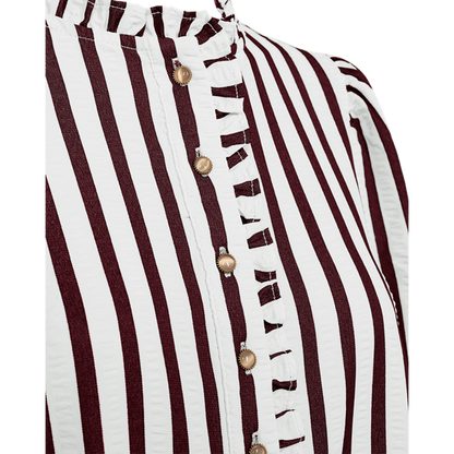 FQNOTO-BLOUSE Burgunder