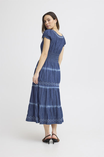 SBMOLLY DRESS Dark Denim