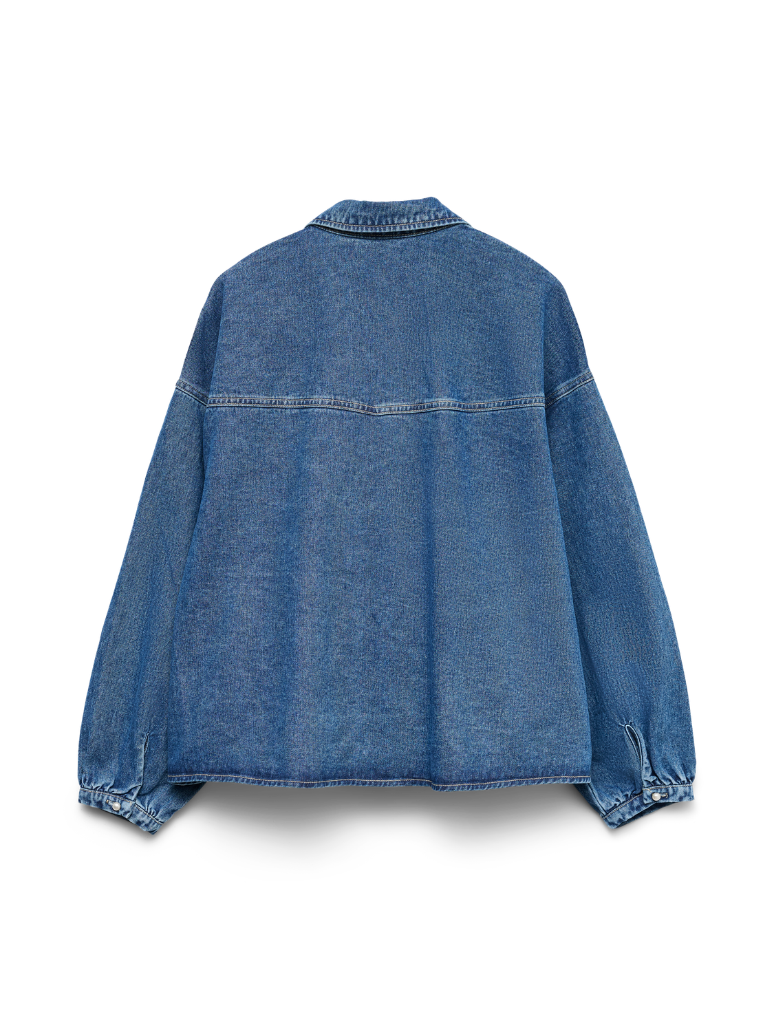 Vmelora Ls Denim  Shirt Yo326 Mellomblå