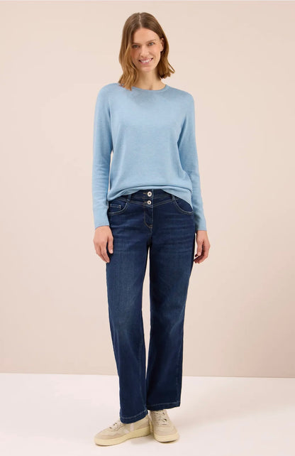 NOS BASIC ROUNDNECK Lyseblå