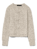 VMBLOSSOM LS O-NECK CARDIGAN BOO Hvit