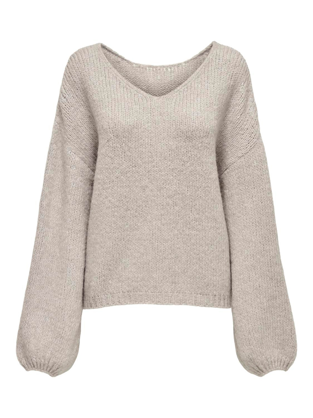 JDYDINEA L/S REVERSIBLE PULLOV. KNT NOOS Beige