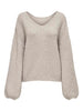 JDYDINEA L/S REVERSIBLE PULLOV. KNT NOOS Beige