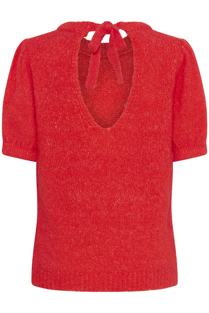 Kaemilie bow pullover Rød