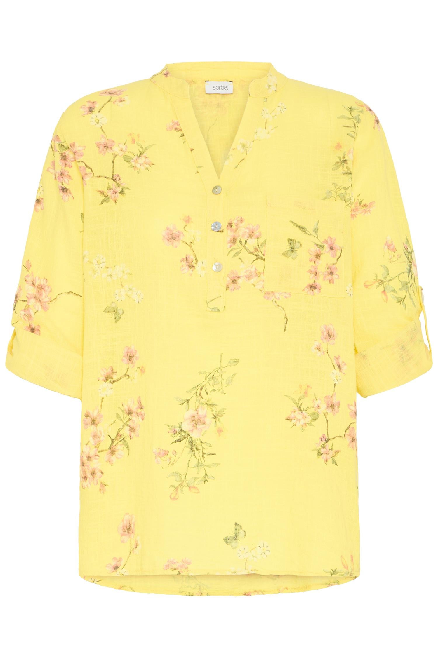 SBALEXA NF BLOUSE Gul