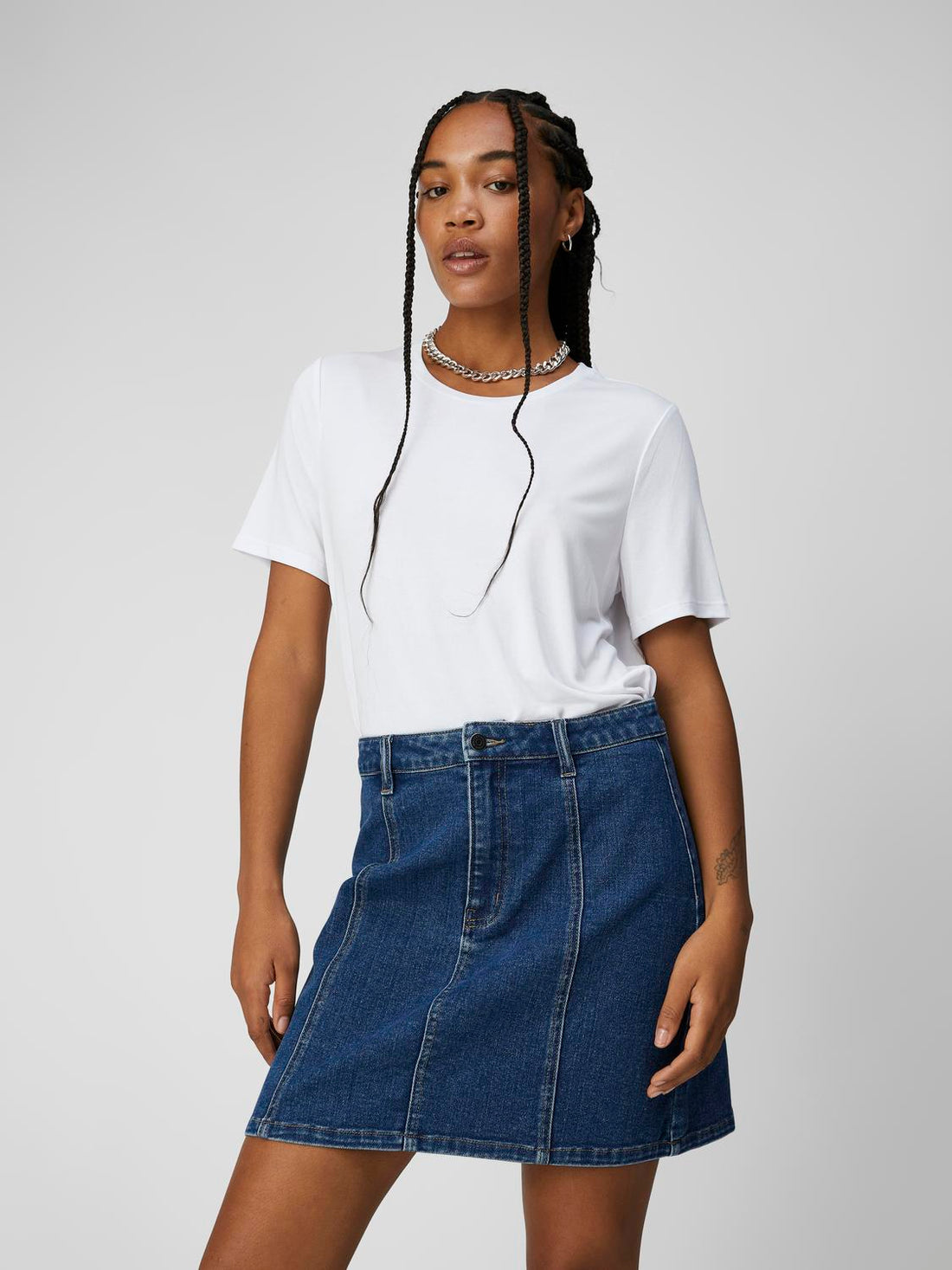 OBJANNIE S/S T-SHIRT NOOS Hvit