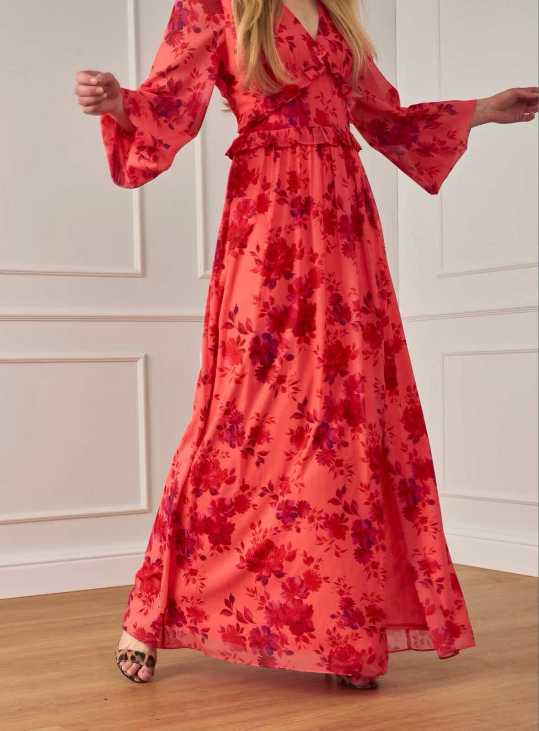 Clarissa Flower Long Coral