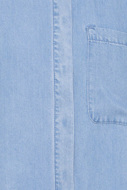 PZBEVERLY Blouse Light Blue Denim