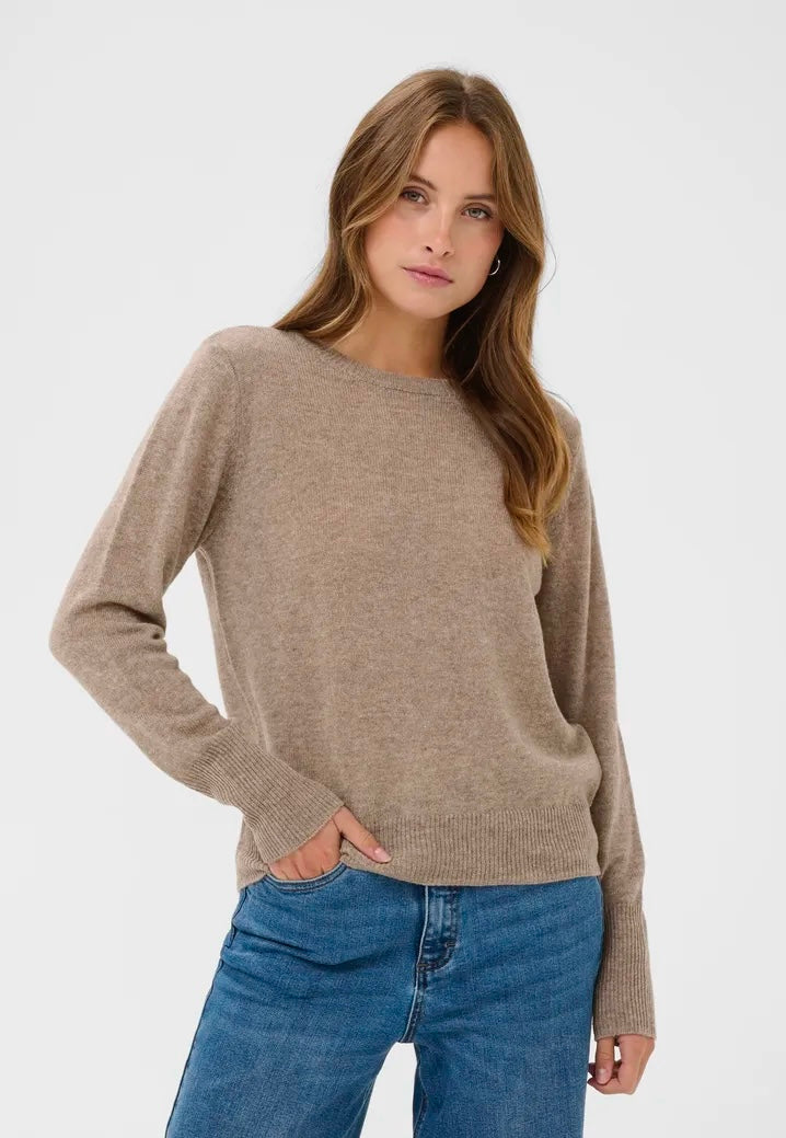 Kacashie Pullover Black Coffee Melange