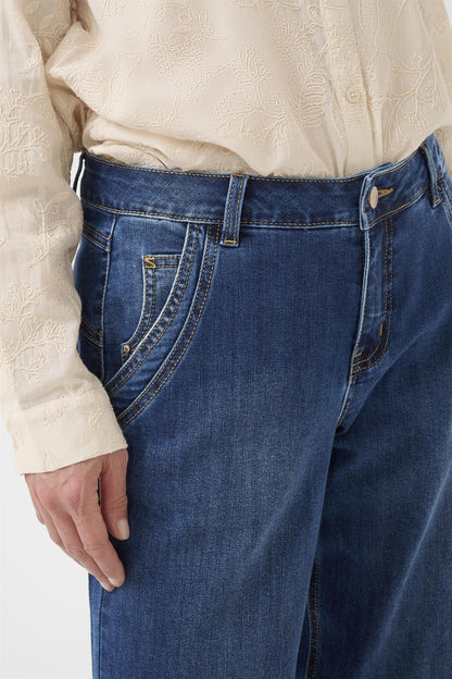 Crbree Jeans - Baiily Fit Ottawa Dark Medium Blue Denim