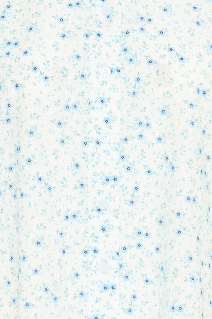 PZWILLA Dress Cloud Dancer Flower Printed