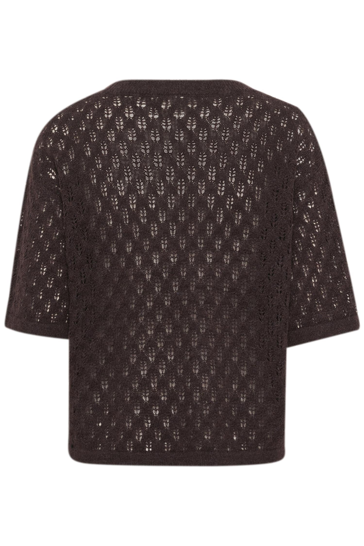 Kalourine V-Neck Pullover Fudge Melange