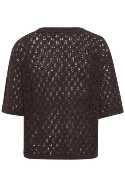 Kalourine V-Neck Pullover Fudge Melange