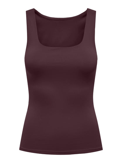 Onlea S/l 2-Ways Fit Top Jrs Noos Mørkelilla