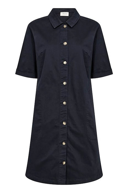 CRBerta Twill Dress Navy Blazer