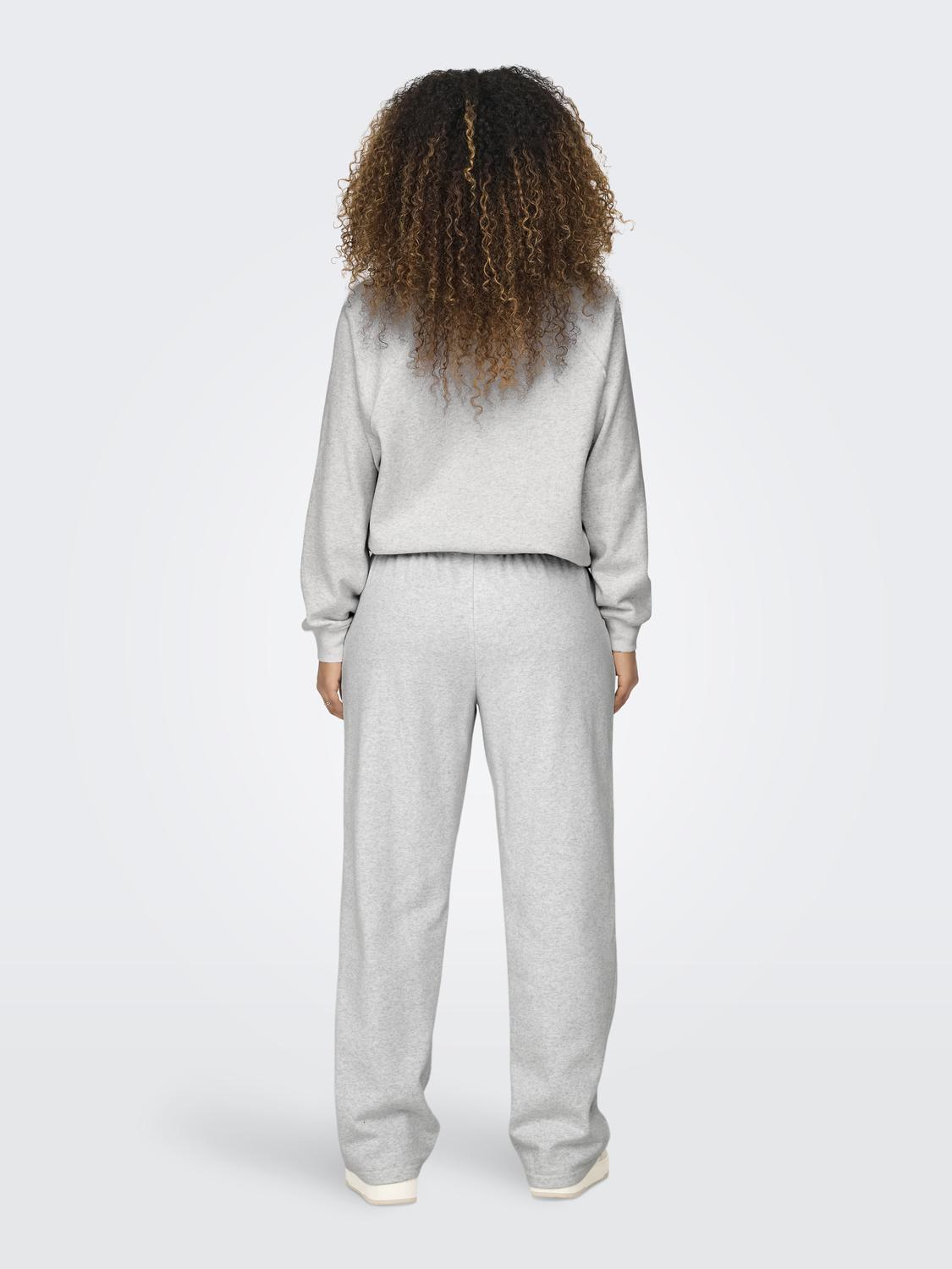 Onldaze Straight Pants Swt Noos Lysegrå