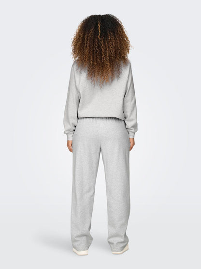 Onldaze Straight Pants Swt Noos Lysegrå