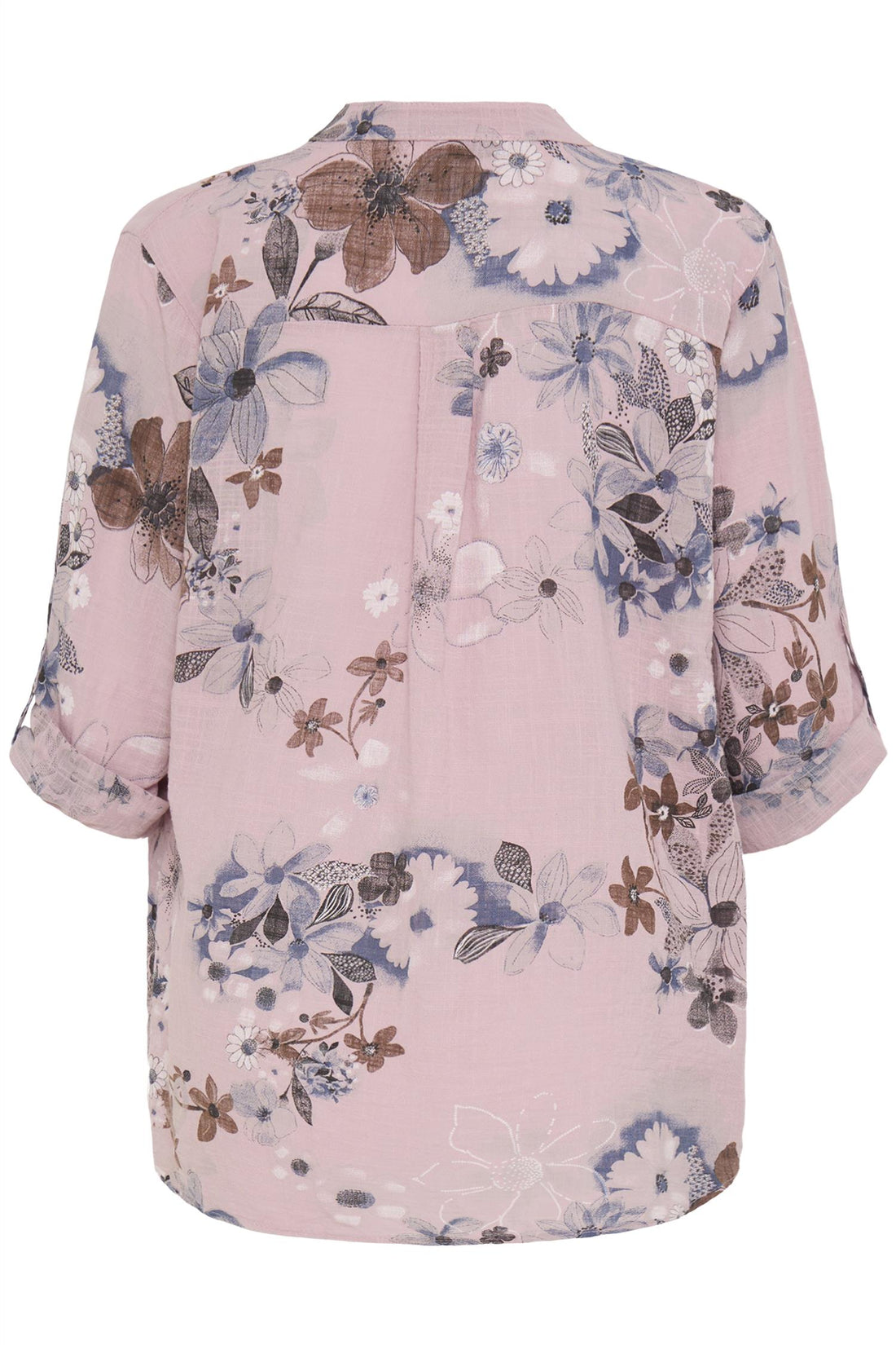 Sbalexia Fl Blouse Rose Smoke