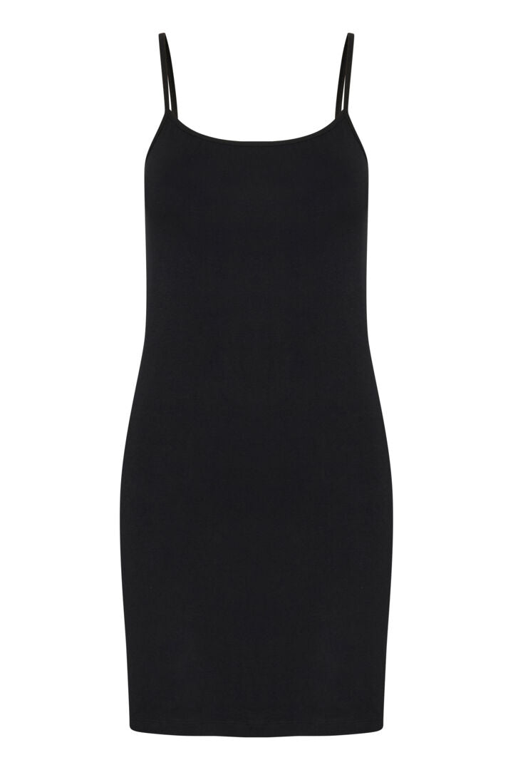 KAFRIDA STRAP DRESS Svart