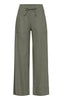 PZluca pant full lengte, wide leg Oliven