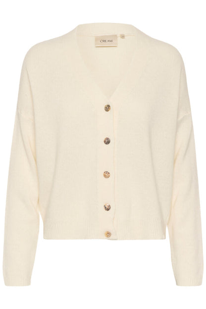 CREVER KNIT CARDIGAN Offwhite