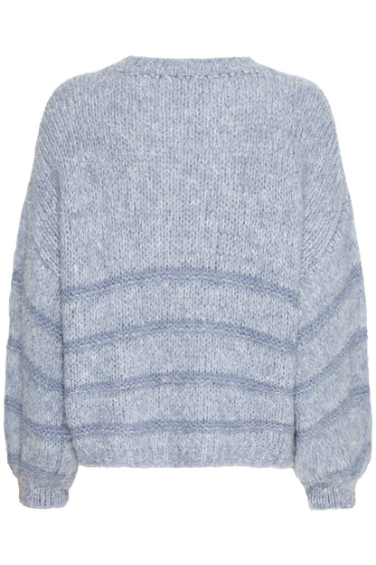 Sbgulmina Knit Blouse Jeans Blue