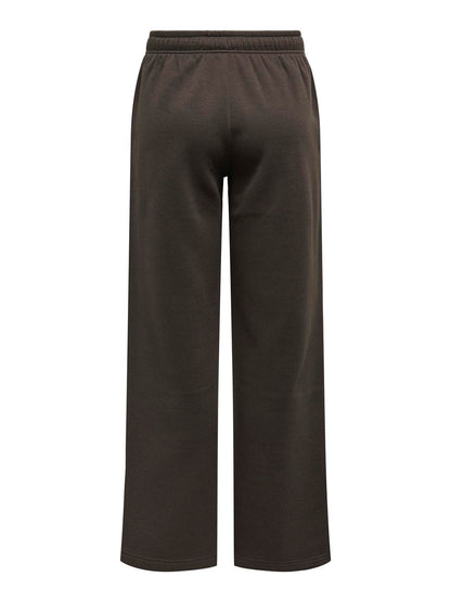 Onlbest Life Straight Pant Swt Noos Mørkebrun