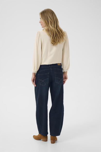 Crbahren Ankl  Balloon Jeans-Relaxed Fit Garland Dark Blue Denim