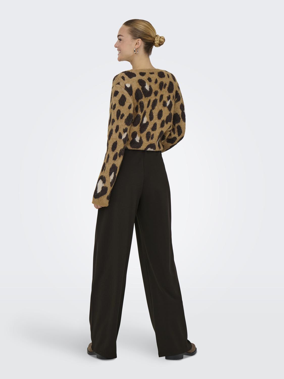 Jdygeggo Life Wide Pant Jrs Mørkebrun