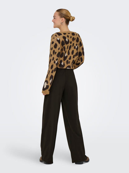 Jdygeggo Life Wide Pant Jrs Mørkebrun