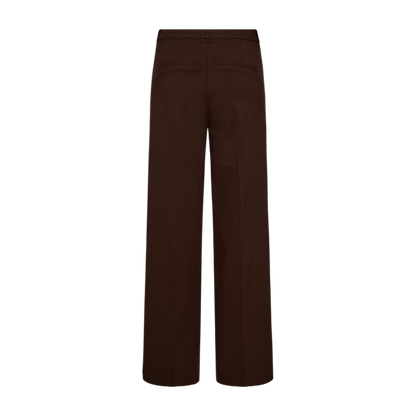 FQSOLVEJ-PANTS Mørkebrun