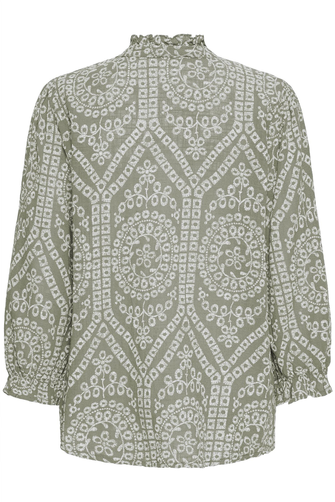 SBalexa lace blouse Grønn