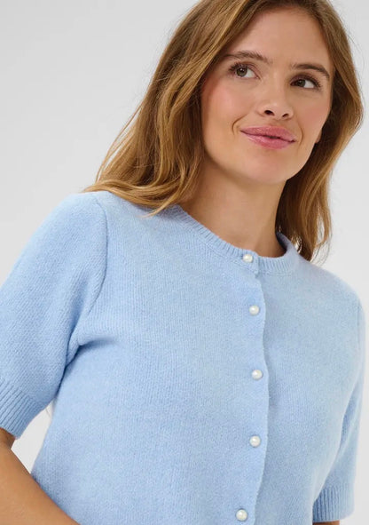 KAseverina KNIT cardigan Lyseblå