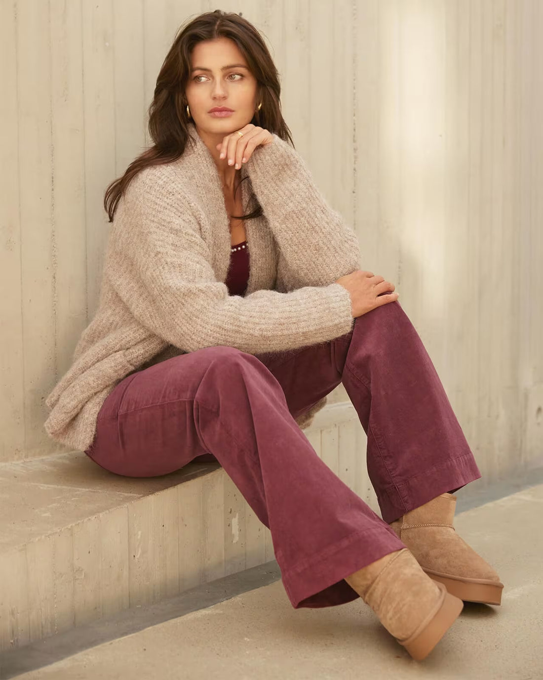 Annika CC21 Burgunder