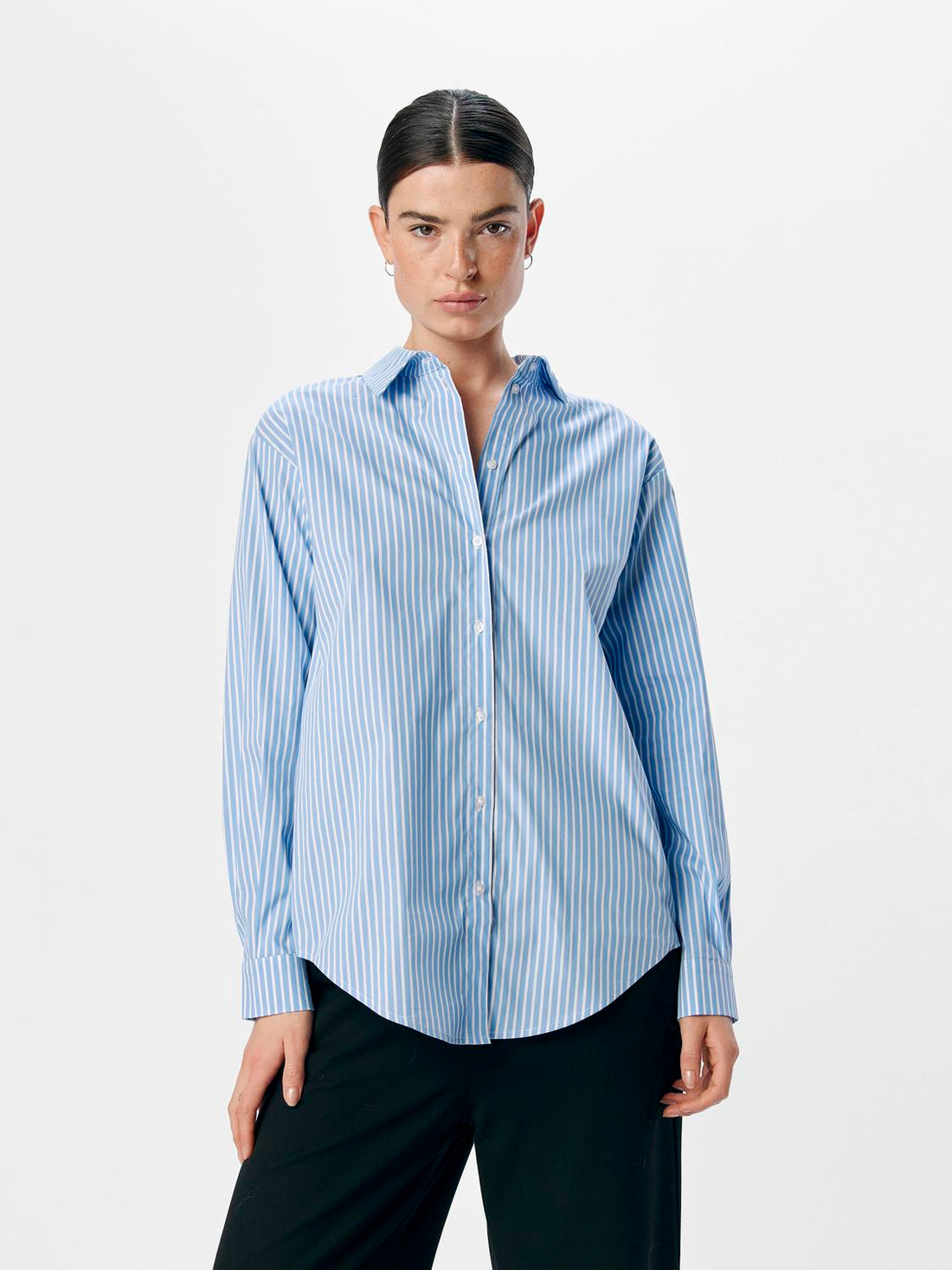 OBJTUTTA LO L/S SHIRT NOOS Mellomblå