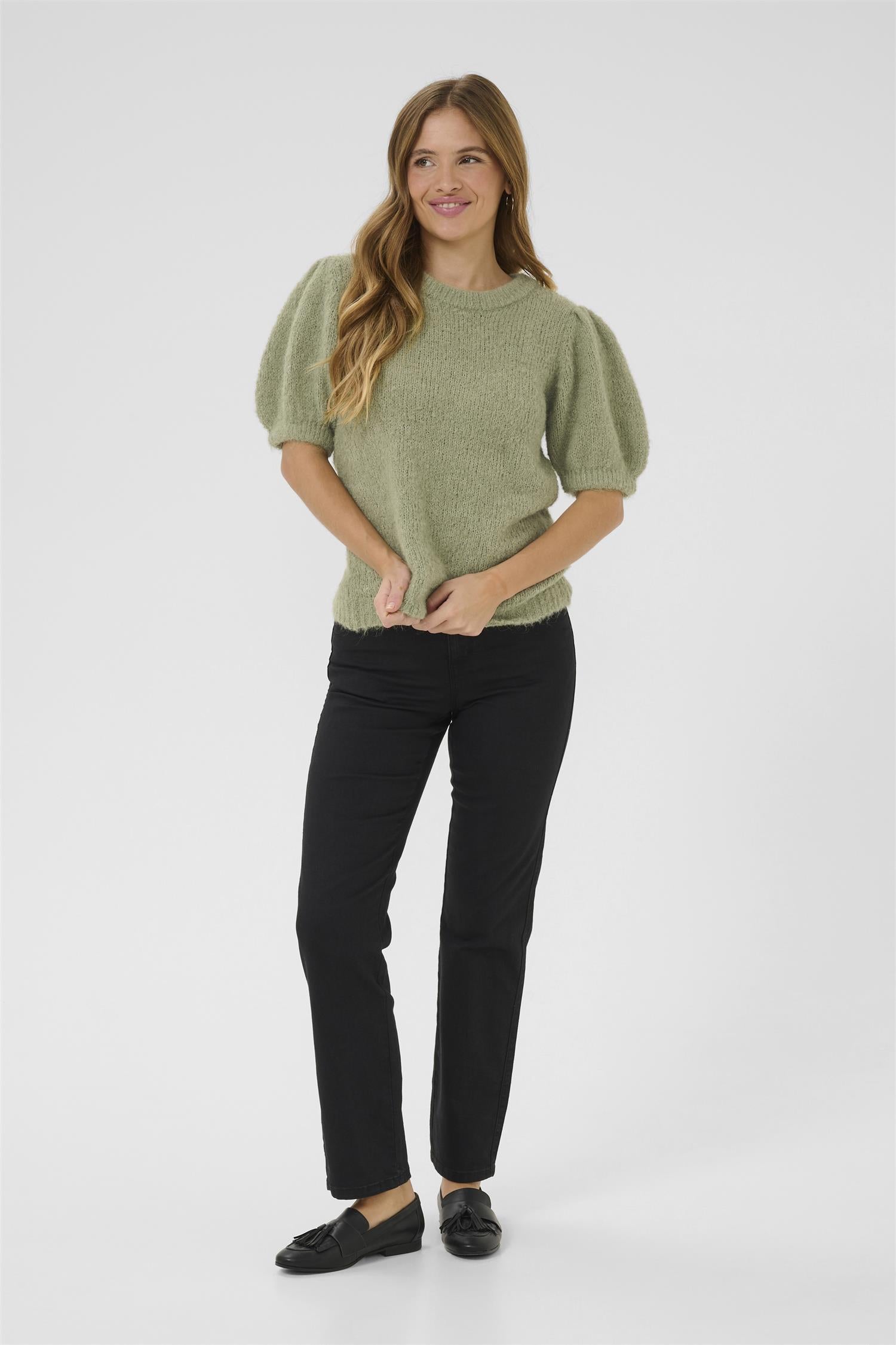Kaemilie bow pullover Grønn