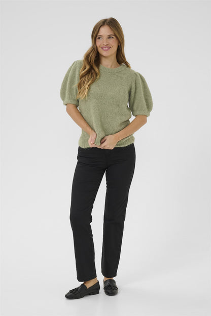 Kaemilie bow pullover Grønn