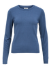 Objthess L/s O-Neck Knit Pullover Noos Mørkeblå