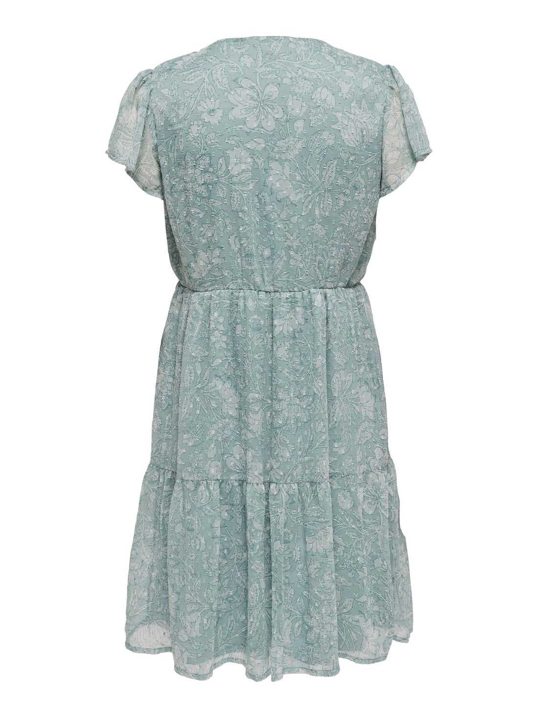 ONLAIDA ELISA LIFE DOBBY DRESS WVN Lysegrønn